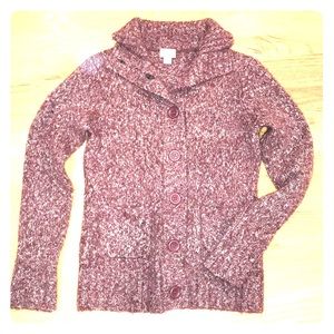 Caslon Alpaca natural fiber Cardigan